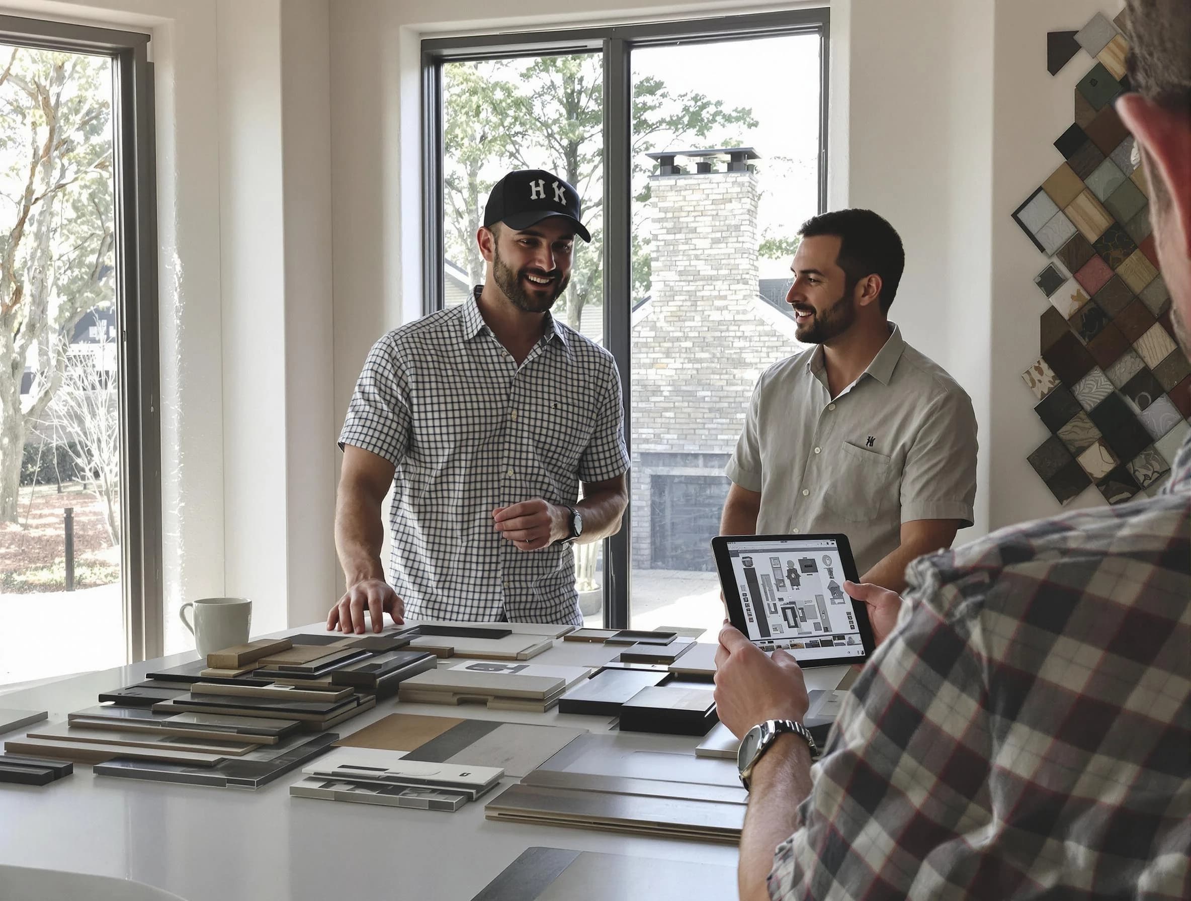 Perth Amboy Chimney Sweep remodeling a chimney and fireplace in Perth Amboy, NJ