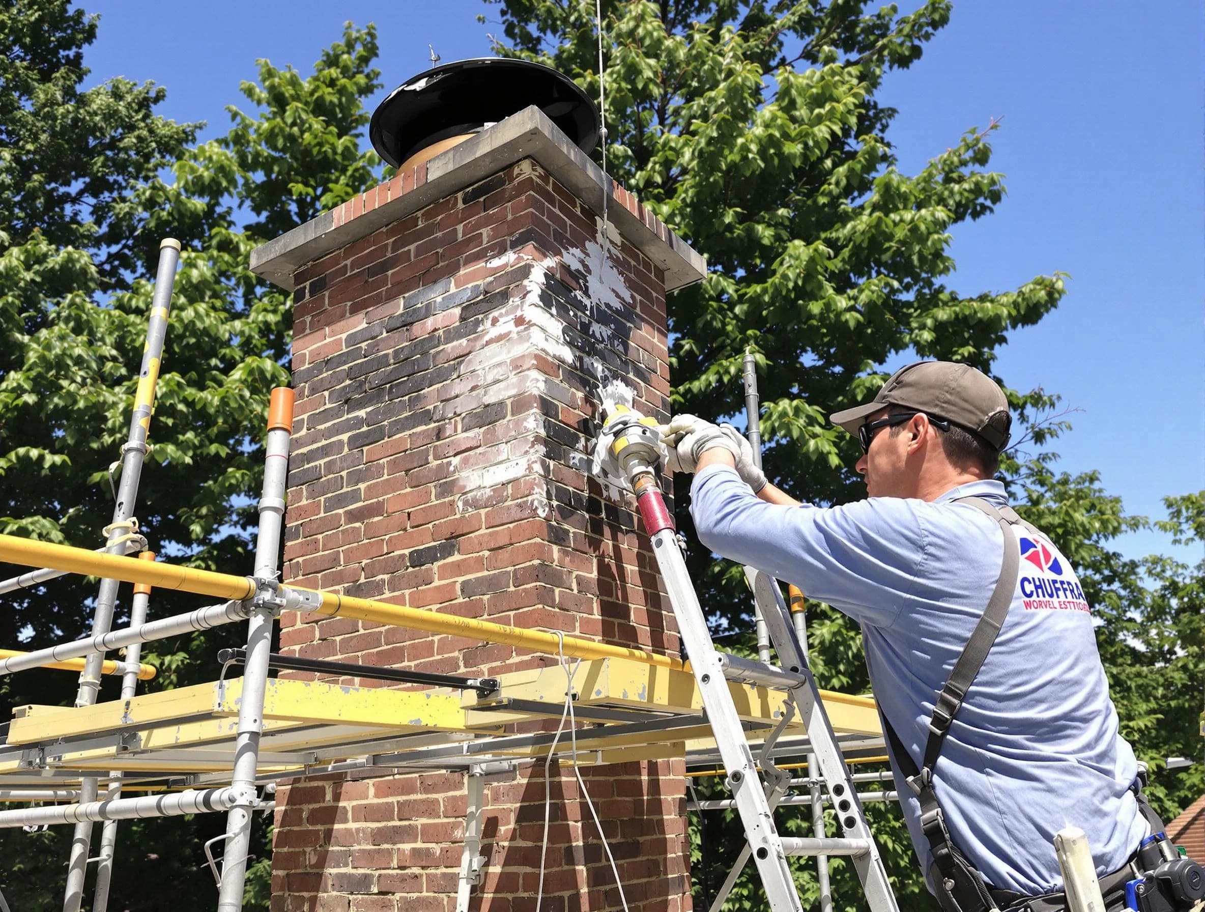 Structural chimney repair by Perth Amboy Chimney Sweep in Perth Amboy, NJ