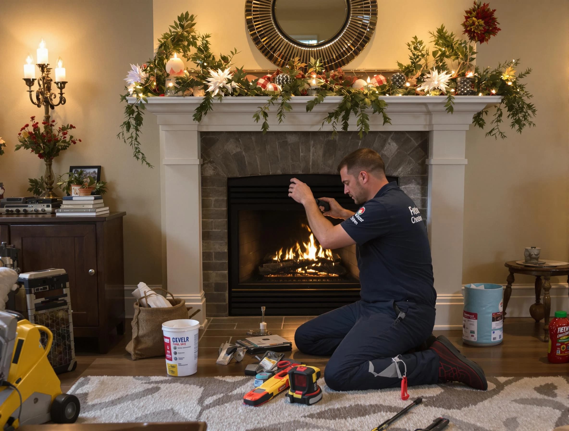 Perth Amboy Chimney Sweep offering fireplace maintenance services in Perth Amboy, NJ